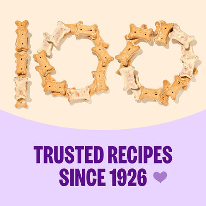 Wellness  Classic P-Nuttier Dog Biscuits, Natural Training Treats, Peanut Butter Flavor, Large Size, 6 Lb Box